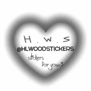 🎧 H.W.S
@HLWOODSTICKERS
stickers for you<3 pegatinas, arte, corazón, hecho a mano whatsapp sticker