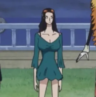 😒 Nico Robin One Piece Anime, Manga, Pirat, Frau, Charakter telegram sticker