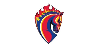 🐎 cheval, feu, logo, sport, équin telegram sticker