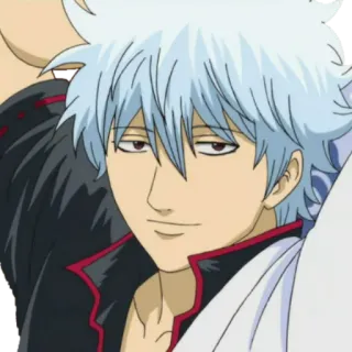 😁 Sakata Gintoki Gintama Anime, Gintama, Sakata Gintoki, Postać, Animacja japońska whatsapp sticker