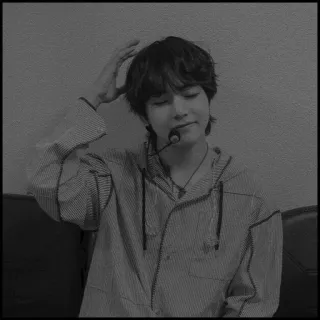 🌑 V kpop, sänger, bts, v, idol telegram sticker