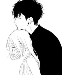 🌟 Anime, Manga, Cặp đôi, Tình yêu, Buồn, Mối quan hệ, Nghệ thuật telegram sticker