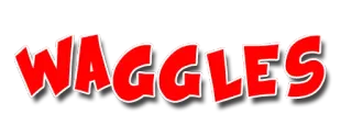 🆓 WAGGLES mueve, texto, palabra telegram sticker