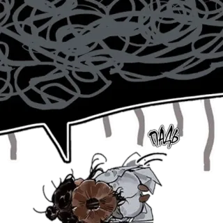 🤕 ПААВ แมลงสาบ, ดอกไม้ telegram sticker