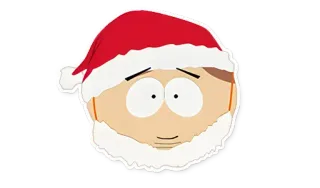 🎅 Cartman South Park Cartman, South Park, Kerst, cartoon, vakantie telegram sticker