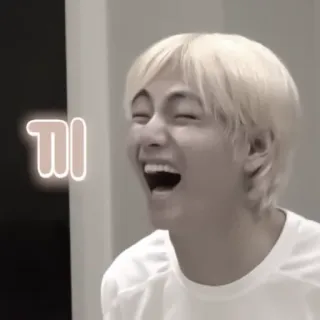 🥡 끼 rire, coréen, texte, sourire, joyeux, personne telegram sticker
