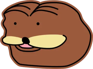 😨 มีม, ตลก, การ์ตูน, หน้า, สีหน้า, อินเทอร์เน็ต telegram sticker