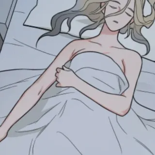 🖤 sono, dormir, cama, descanso, mulher whatsapp sticker