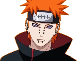 😐 Pain Naruto Anime, Naruto, Pain, Akatsuki whatsapp sticker