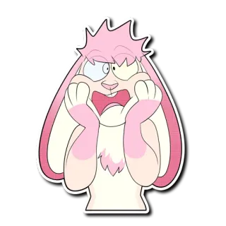 😱 Bunny whatsapp sticker
