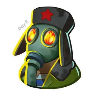 🥺 Day R Gasmaske, Postapokalyptisch, Sowjetisch, Militär, Überleben telegram sticker