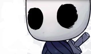 👀 The Knight Hollow Knight Hollow Knight, El Caballero, Videojuego, Personaje telegram sticker