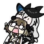 😖 Anime, Sticker, Arte digital telegram sticker