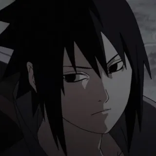 ⛩ Sasuke Naruto anime, naruto, sasuke, manga, uchiha telegram sticker