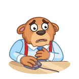Bear & Bull | @Premium_Emojis_Telegram telegram emojis 😨