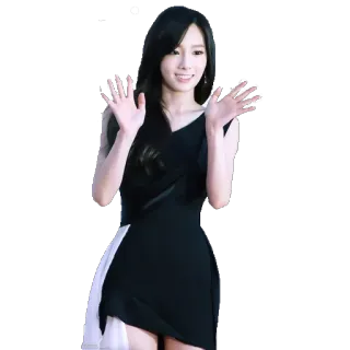 Kim TaeYeon whatsapp stickers