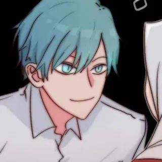 🎧 Anime, Desenho animado, Personagem, Mangá, Retrato whatsapp sticker