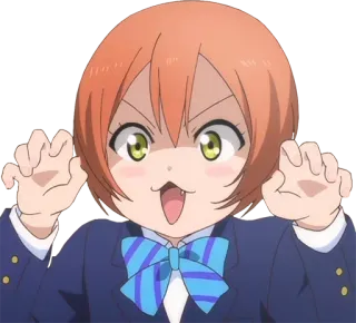 💖 Аниме, Мультфильм, Персонаж, Милый, Каваий telegram sticker