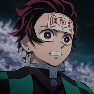 💫 Tanjiro Kamado Demon Slayer Anime, Thanh Gươm Diệt Quỷ, Tanjiro Kamado, Nhân vật, Manga telegram sticker