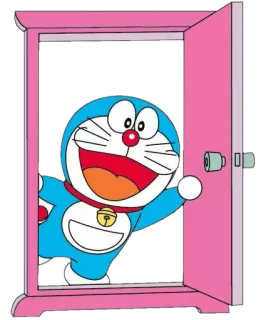 🖐 Doraemon Doraemon, desenho animado, gato, anime, robô whatsapp sticker