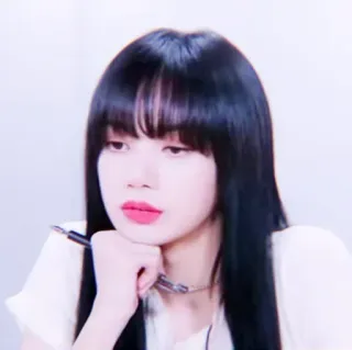 😒 Lisa kpop, lisa, blackpink, idol, cantora, asiática telegram sticker