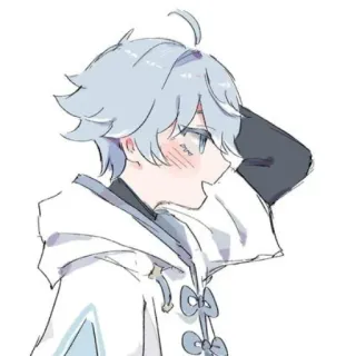 🥰 Chongyun Genshin Impact anime, chibi, genshin impact, chongyun, video game character, cartoon, kawaii telegram sticker