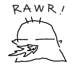 🩹 i like war monster, war, cartoon, drawing, meme telegram sticker