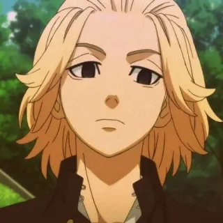 🧀 Manjiro Sano Tokyo Revengers Anime, Charakter, Blonde Haare, Manjiro Sano, Tokyo Revengers telegram sticker