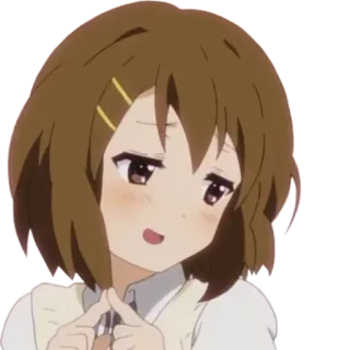 😳 Ragazza anime, Cartone animato, Carino, Arrossire, Felice, Presuntuoso whatsapp sticker