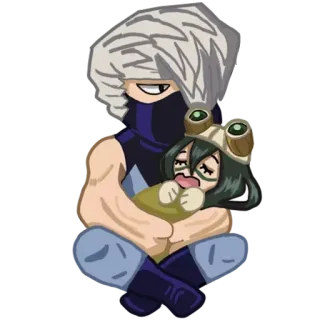 MHA chibi @Alitame72 telegram stickers
