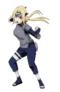 🙅 Tsunade Naruto Anime, Ninja, Hokage, Frau, Blond telegram sticker