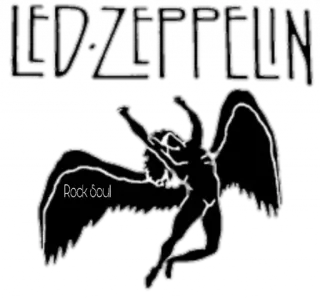 🤟 Rock soul musica, band, Led Zeppelin, rock, copertina album, ali telegram sticker