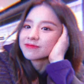 😊 ポートレート, 女性, 自撮り, 韓国, アジア, 顔 whatsapp sticker