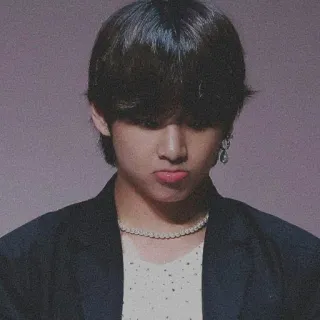 👽 V K-Pop, Ídolo, BTS, Cantante, Celebridad, Persona whatsapp sticker