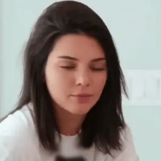 💕 Kendall Jenner Kendall Jenner, model, celebrity, portrait, woman telegram sticker
