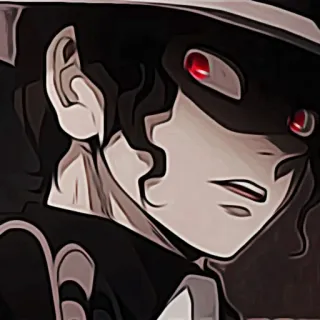 🎲 Muzan Kibutsuji Demon Slayer Anime, Demônio, Muzan Kibutsuji, Demon Slayer, Vilão telegram sticker