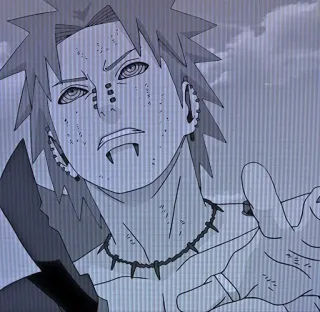 😫 Pain Naruto Anime, Manga, Ninja, Penjahat, Akatsuki telegram sticker