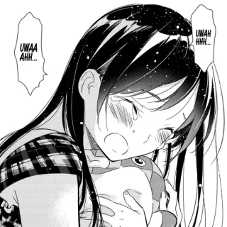 😢 UWAA AHH...
UWAH HHH... Anime, Manga, Piangendo, Triste, Ragazza telegram sticker