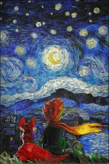 Van Gogh & Co. telegram stickers