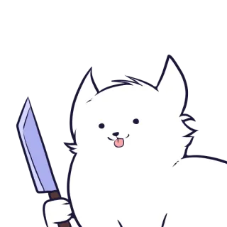 🔪 cat telegram sticker