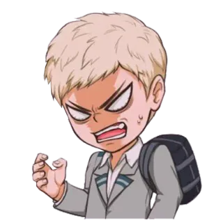 MHA chibi @Alitame72 telegram stickers