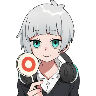 ⭕️ Anime, Personagem, Fofo, Ilustração, Kawaii telegram sticker