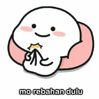 🤠 mo rebahan dulu Cartoon, Niedlich, Essen, Snack, Schlaf telegram sticker