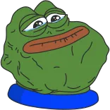 😭 Pepe the Frog Pepe, Grenouille, Meme, Internet, Triste, Pleurs telegram sticker