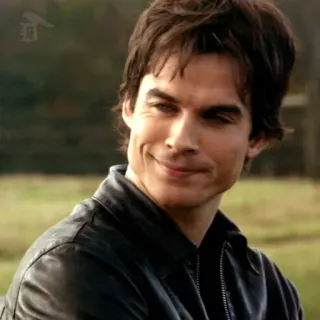 🍸 Damon Salvatore The Vampire Diaries vampier, the vampire diaries, damon salvatore, ian somerhalder, bovennatuurlijk telegram sticker