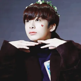 🥂 portrait, homme, kpop, fleurs, coeur, mignon, coréen whatsapp sticker