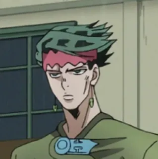 😒 Rohan Kishibe JoJo's Bizarre Adventure Anime, Manga, Charakter, Rohan Kishibe, JoJo's Bizarre Adventure telegram sticker