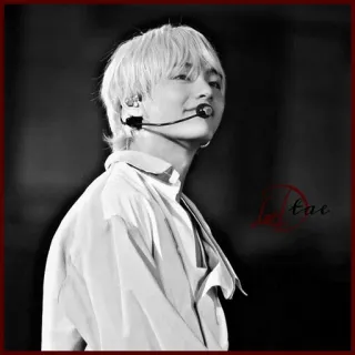 ✨ V tae kpop, idol, chanteur, BTS telegram sticker