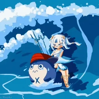 🌊 whatsapp sticker