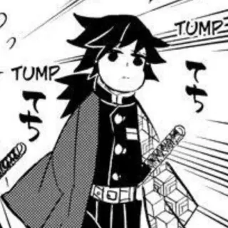 😕 Giyu Tomioka Demon Slayer TUMP Anime, Demon Slayer, Giyu Tomioka, Manga, Tump whatsapp sticker